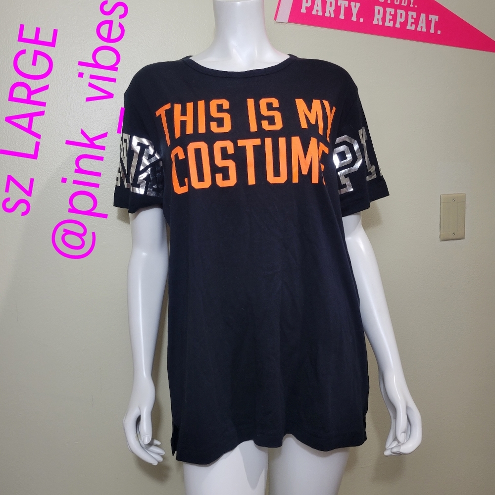 NWT VS PINK L Halloween Costume Shirt
